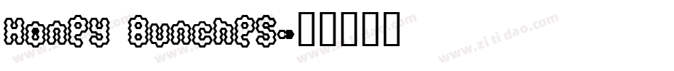 Honey Bunches字体转换